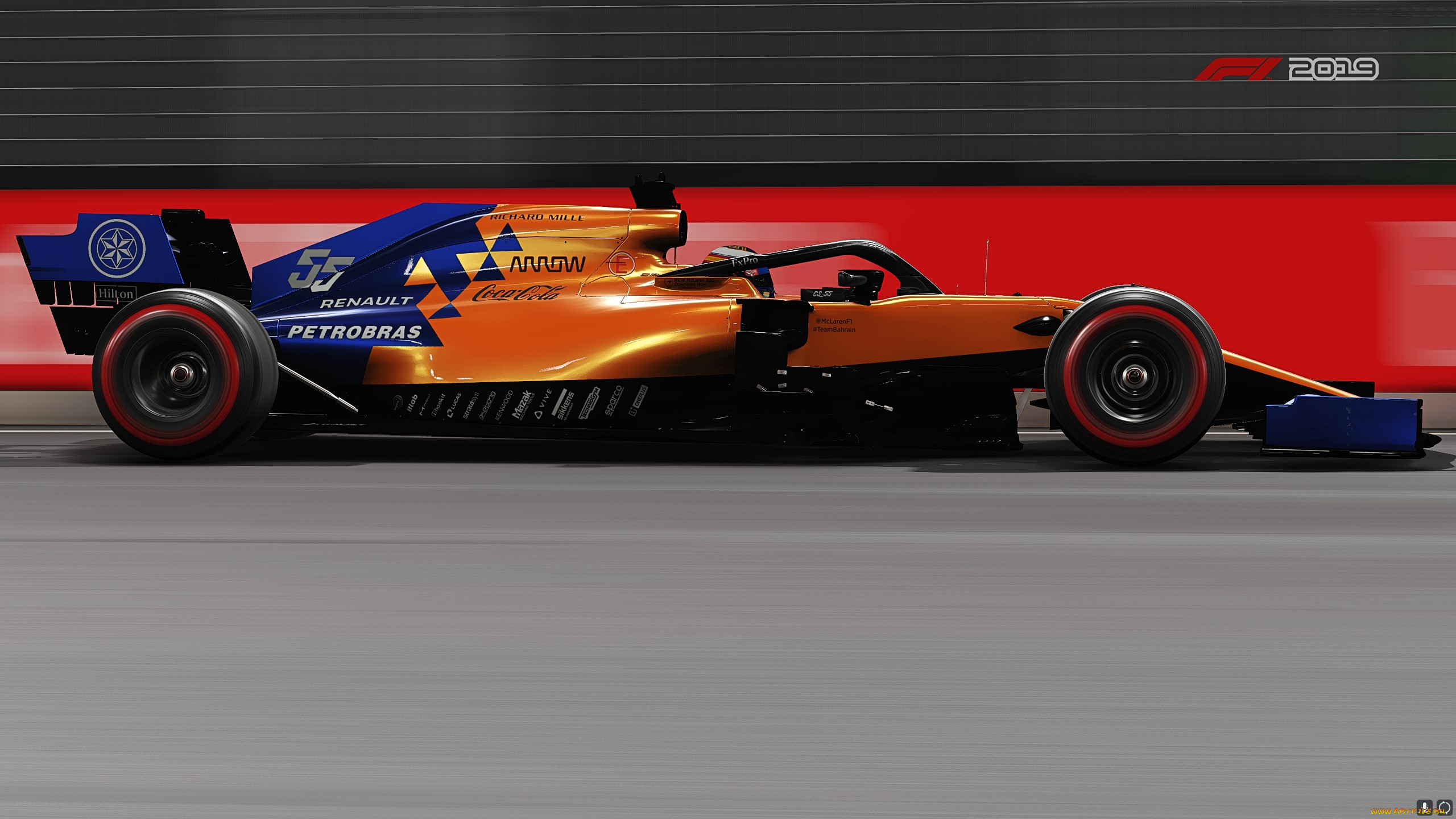  , f1 2019, mclaren, mcl34, f1, 2019